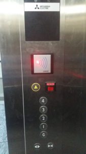 DDS Elevator Access Control on Mitsubishi elevator